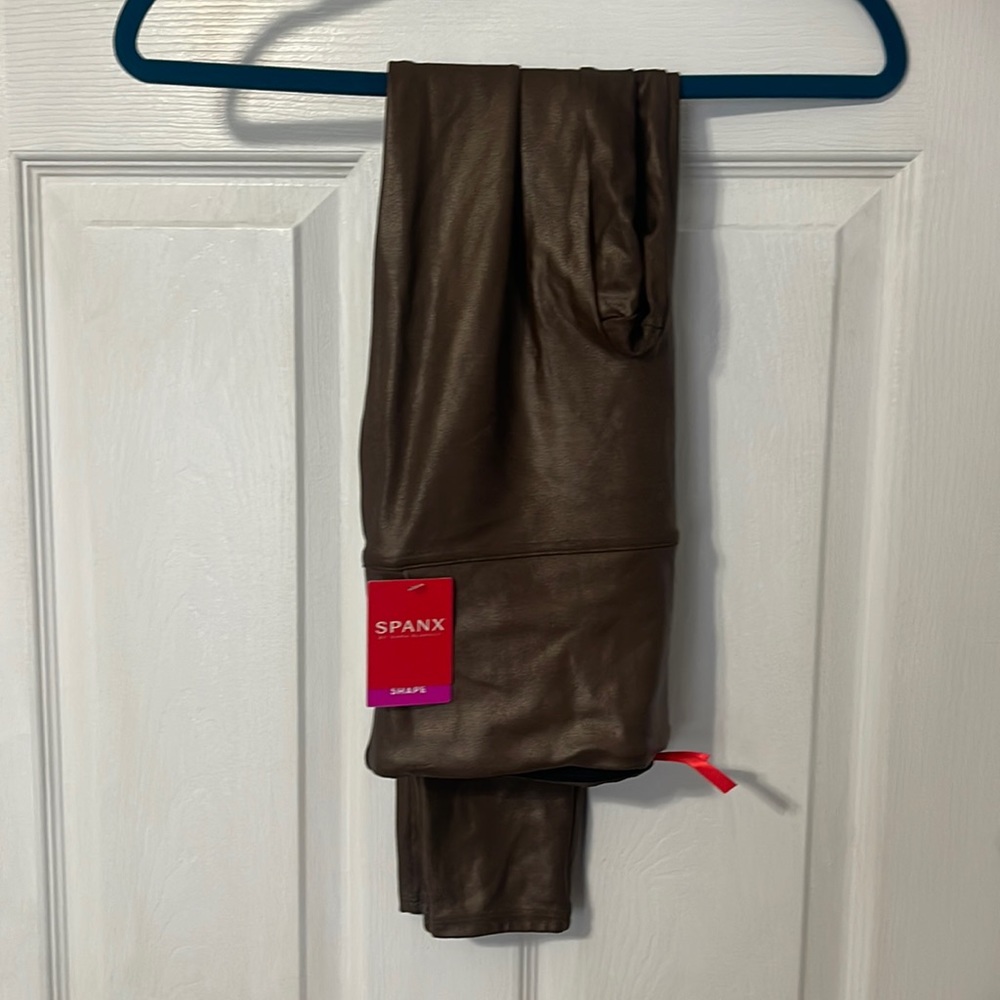 Spanx Copper leggings new